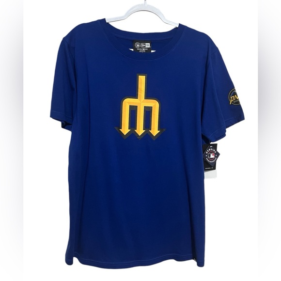 2023 New Era Seattle Mariners City Connect Women's T-Shirt NWT 1X - Picture 5 of 8